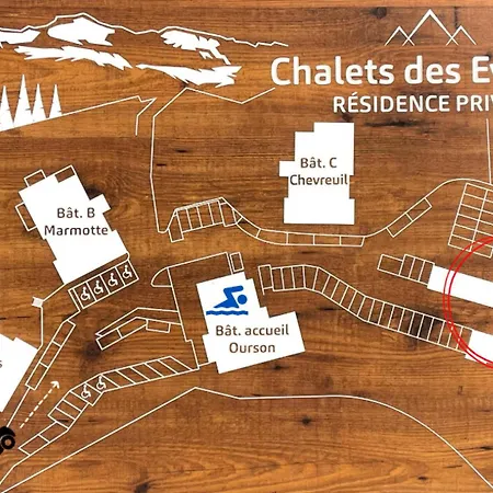 Les Des Evettes - Six Personnes, Avec Piscine Au Pied Des Pistes Mae-3074 Apartment *